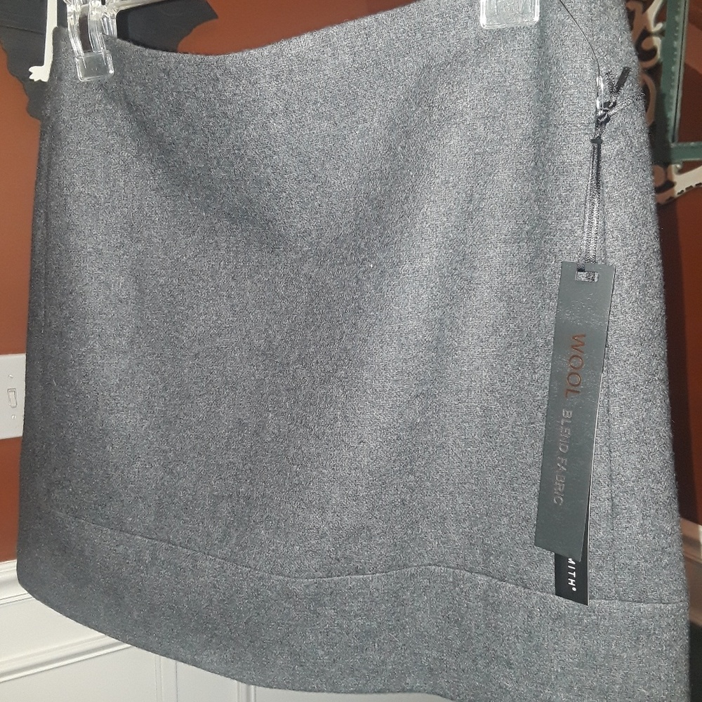 Wool Blend Skirt
